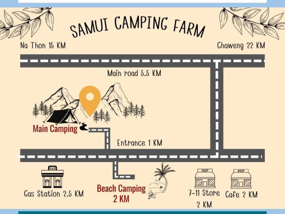 Samui Camping Farm Laem Sor Buitenkant foto